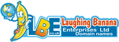 Premium domain names for sale from Laughing Banana Enterprises Ltd
